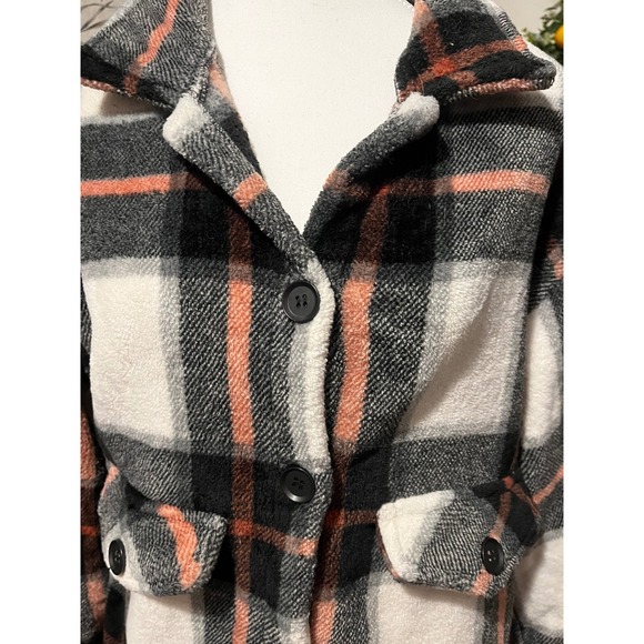 SHEIN plaid flannel jacket – size M‎ - Picture 4 of 5